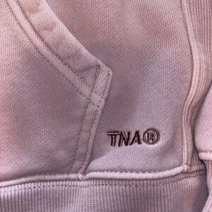 TNA light purple Hoodie